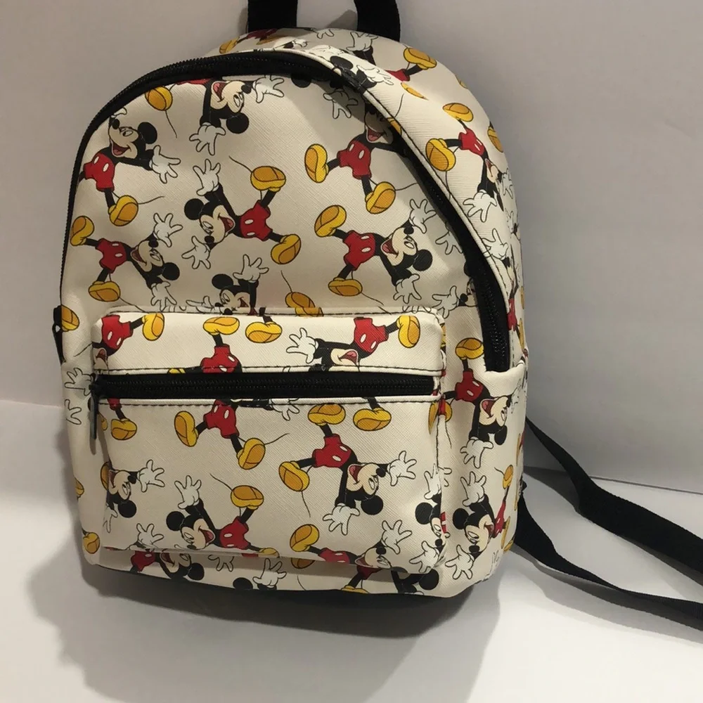 Disney Mickey Mouse off white‎ Mickey Mouse printed backpack new